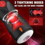 Male Masturbator Penis Pump，Next-Generation Male Pleasure Technology | MNN34-GM-FJ043 - Image 3