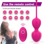 Powerful G-Spot Vibrator Kegel Balls with Remote | MNN2-I66W 030