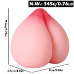 Peach™ Realistic TPE Male Masturbator  3D Real Feel • Soft Elastic Touch • Private Men Wellness | MNN24-FD28