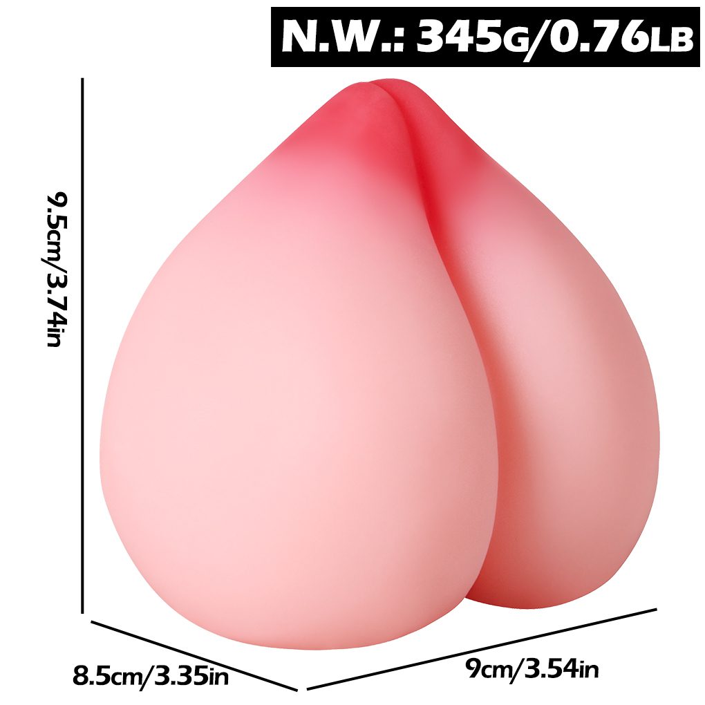 17 (Ramadan Treats)Peach™ Realistic TPE Male Masturbator 3D Real Feel • Soft Elastic Touch • Private Men Wellness | MNN24-FD28 - Image 1