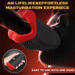 (Ramadan Treats)360° Deep Throat Power 9 Tapping + 9 Vibration Smart Male Masturbator | MNN34-GM-FJ037 - Image 3