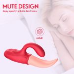 Clitoral Tongue Licking Vibrator – 2 in 1 Rose G-Spot Stimulator | MNN33-067 - Image 6