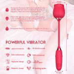 Buy Rose Clitoral Sucker in Dubai – 10 Modes Silent Vibrator | Waterproof | MNN33-052 - Image 6