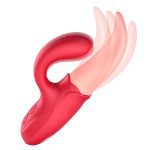 Clitoral Tongue Licking Vibrator – 2 in 1 Rose G-Spot Stimulator | MNN33-067 - Image 9