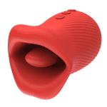🔥 Buy Tongue Licking Vibrator in Dubai – Bite Joy Red Oral Stimulator | MNN33-002