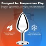 Beginner Anal Butt Plug Set (3-Piece Metal) | UMP001 - Image 4