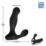 L-Shape Prostate – 10 Modes USB Rechargeable Silicone Anal Vibrator | UMP005 - Image 2