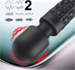 Women Vibrator Black – USB Rechargeable Waterproof | UMP012(Black） - Image 3