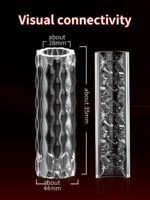 （Ramadan Treats）Reusable Transparent TPE Male Masturbation Cup with Stimulating Nubs | UMPS11 - Image 2