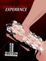 （Ramadan Treats）Reusable Transparent TPE Male Masturbation Cup with Stimulating Nubs | UMPS11 - Image 5