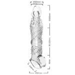 Dragon Design Reusable TPE Penis Sleeve for Vagina Stimulation | UMPS07A - Image 2