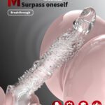 Vibrating Penis Sleeve Cover Dubai | TPE Penis Extension Sleeve UAE | Couples Enhancement Toy | UMPS07A
