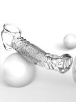 Reusable TPE Penis Sleeve with Stimulating Bumps | UMPSS8A - Image 11