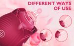 Rose 2-in-1 Clitoral & G-Spot Vibrator – Premium Women’s Vibrator in UAE | 10 Modes | IPX7 Waterproof | UMP015 - Image 3