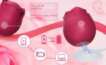 Rose 2-in-1 Clitoral & G-Spot Vibrator – Premium Women’s Vibrator in UAE | 10 Modes | IPX7 Waterproof | UMP015 - Image 5