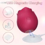 Rose 2-in-1 Clitoral & G-Spot Vibrator – Premium Women’s Vibrator in UAE | 10 Modes | IPX7 Waterproof | UMP015 - Image 7