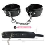 Premium 8-Piece BDSM Bondage Kit – Leather Roleplay Restraint Set for Couples in UAE | UMP-SM02 - Image 3