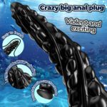 Buy Large Spiral Anal Plug UAE – Dragon Texture Silicone Butt Plug with Strong Suction Base | UMP009 - Image 2