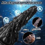 Buy Large Spiral Anal Plug UAE – Dragon Texture Silicone Butt Plug with Strong Suction Base | UMP009 - Image 4