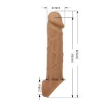 Realistic Penis Sleeve Extension Dubai | Liquid Silicone Cock Sleeve UAE | Girth Enhancement Sleeve for Couples | UMPS13 - Image 5