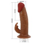 Vibrating Strap-On Rabbit Dildo Dubai | Wearable Couples Harness UAE | Lesbian Strap-On Vibrator | UMP027 - Image 7
