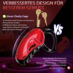 Buy Smart Electric Chastity Cage for Men | Remote Vibrating Chastity Cage with Adjustable Rings Dubai | UMP040 - Image 5