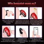 Buy Smart Electric Chastity Cage for Men | Remote Vibrating Chastity Cage with Adjustable Rings Dubai | UMP040 - Image 3