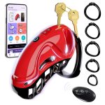 Buy Smart Electric Chastity Cage for Men | Remote Vibrating Chastity Cage with Adjustable Rings Dubai | UMP040 - Image 8